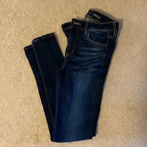 American Eagle Super Stretch High-Rise Jegging, Size 4